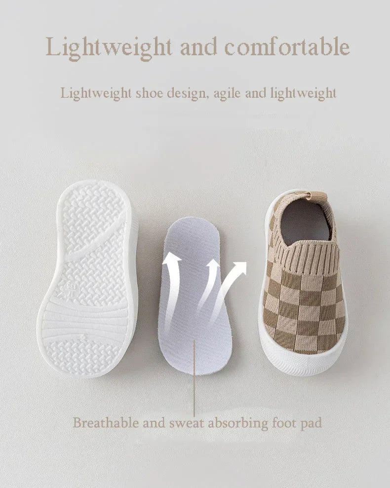 Classic Plaid Non-Slip Sneakers