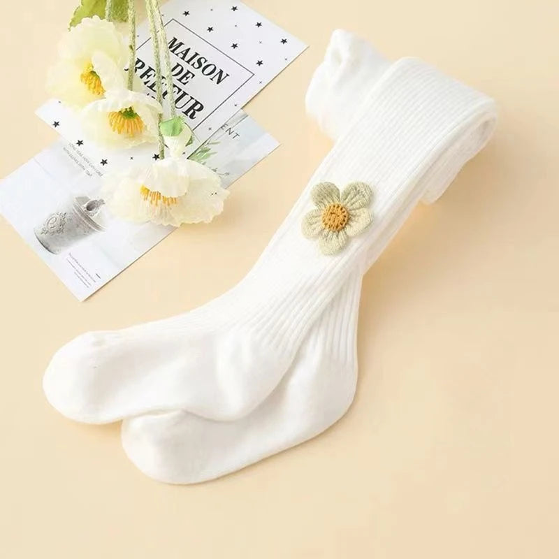 Children Tights Cotton Knitted Leggings - PAMU8