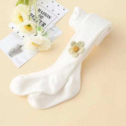 Children Tights Cotton Knitted Leggings - PAMU8