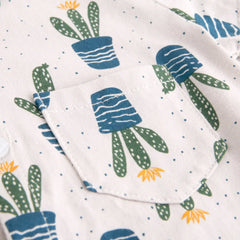 Baby Short-Sleeve Onesies, Cute Summer Bodysuits