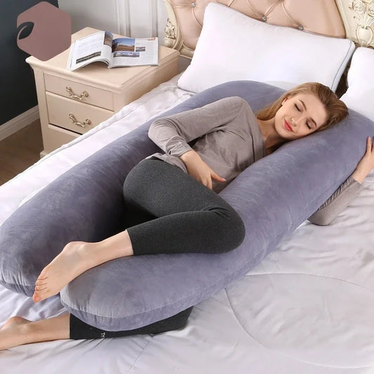 U-Shaped Maternity Body Pillow – 51 x 28 in