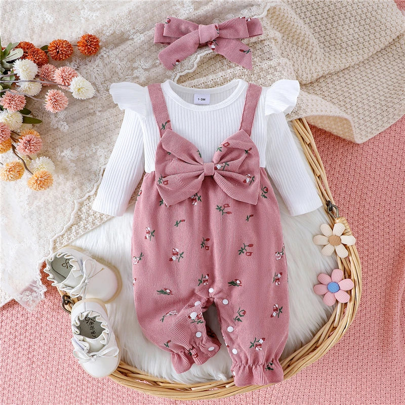 Baby Girl Floral Romper