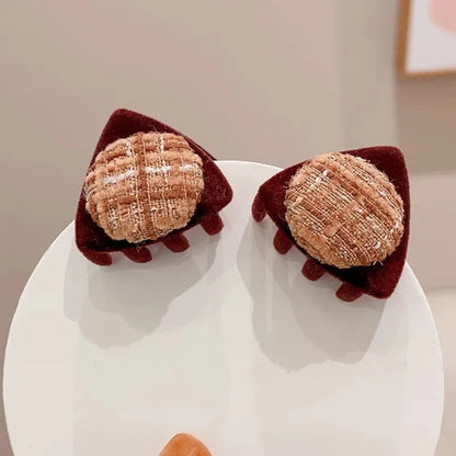 Heart-Shaped Star Hair Clips
