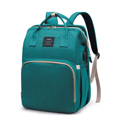 Backpack with Crib Bed & Diaper Bag
