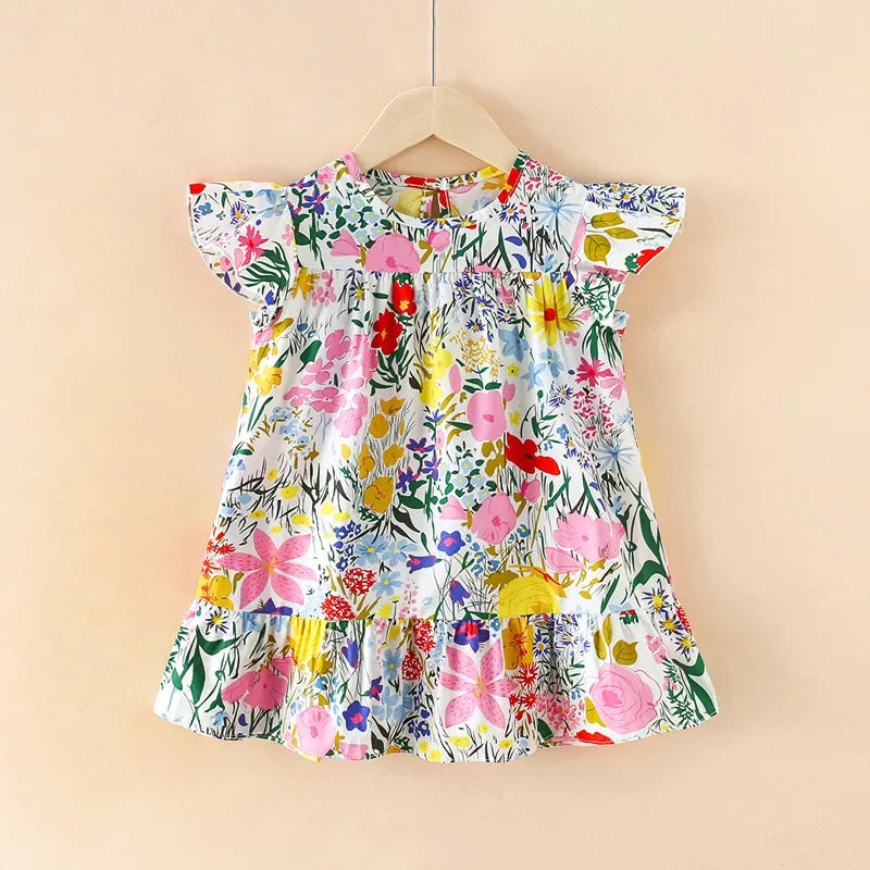 Children Cotton Beach Dress