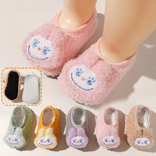 Baby Slippers Toddler Warm Anti-slip Socks - PAMU8
