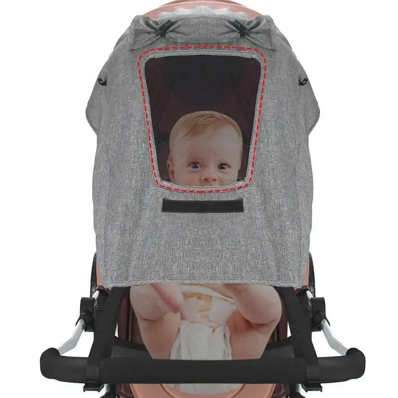 Baby Stroller Sunshade, UV Protection Canopy Cover
