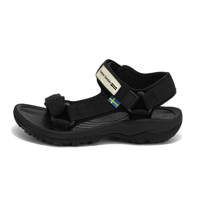 Women's Flat Beach Sandals, Casual Summer Slides