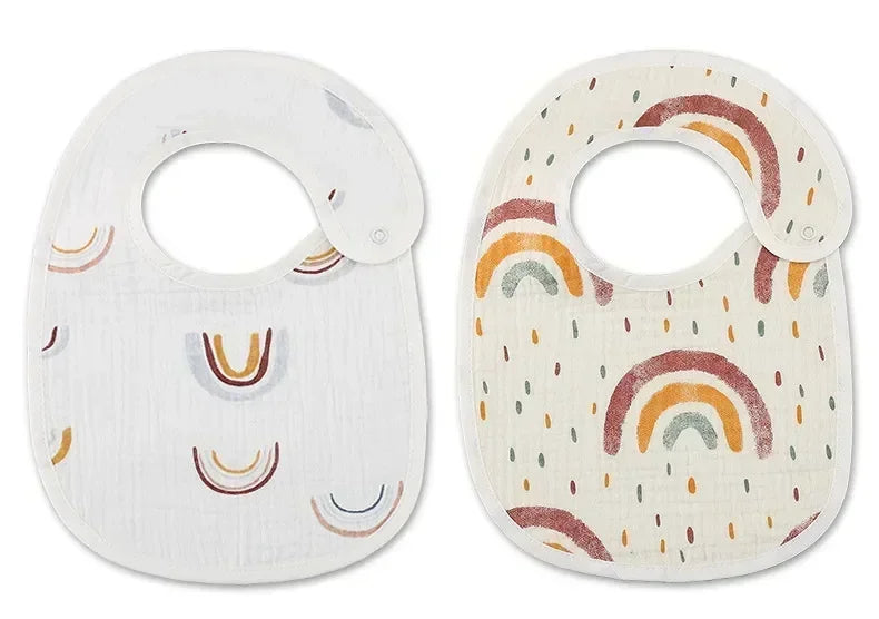 2pcs Waterproof Baby Bibs
