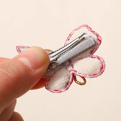 Butterfly hair clips
