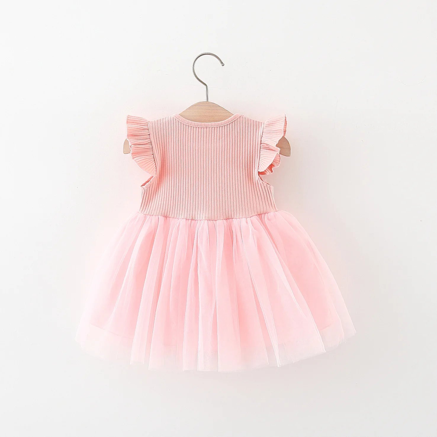 Flower Mesh Skirt Girl Dress