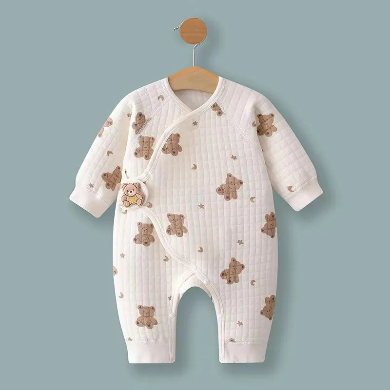 Winter Newborn Baby Cotton Jumpsuit
