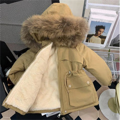 Plush Thickened Winter Coat