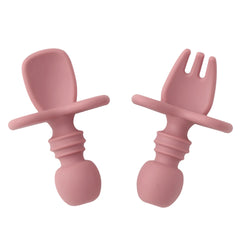 Silicone Baby Fork Spoon Set