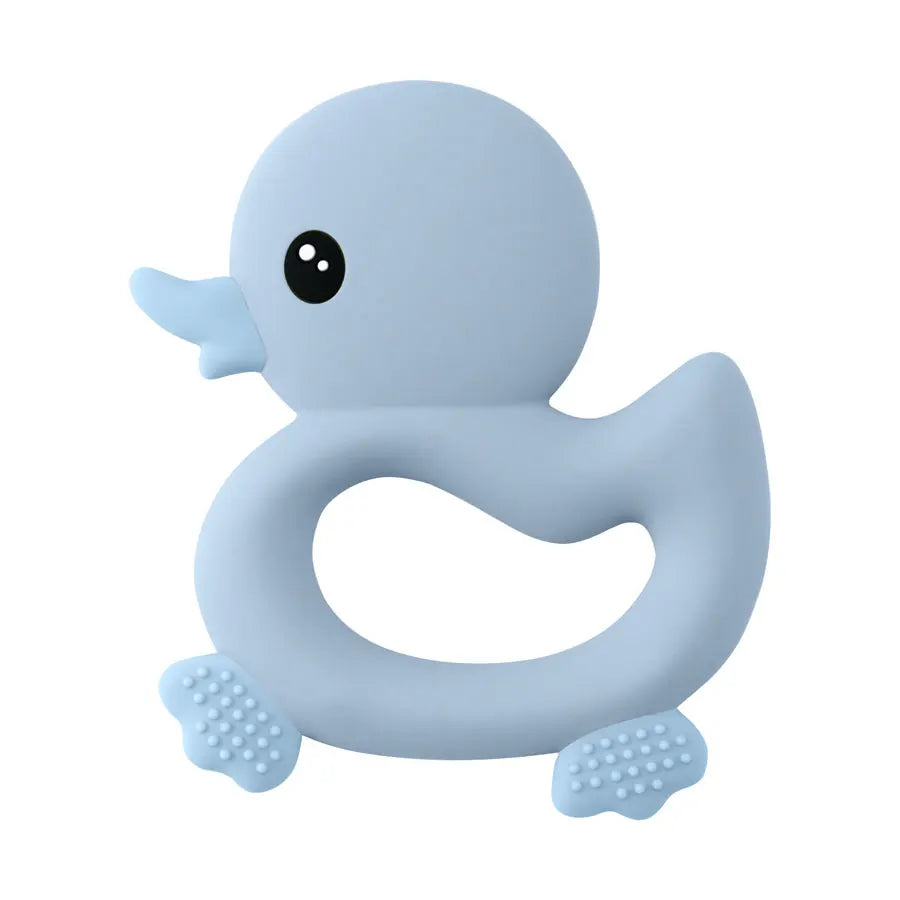Baby Teether Toys Cartoon Duck Silicone Teether - PAMU8