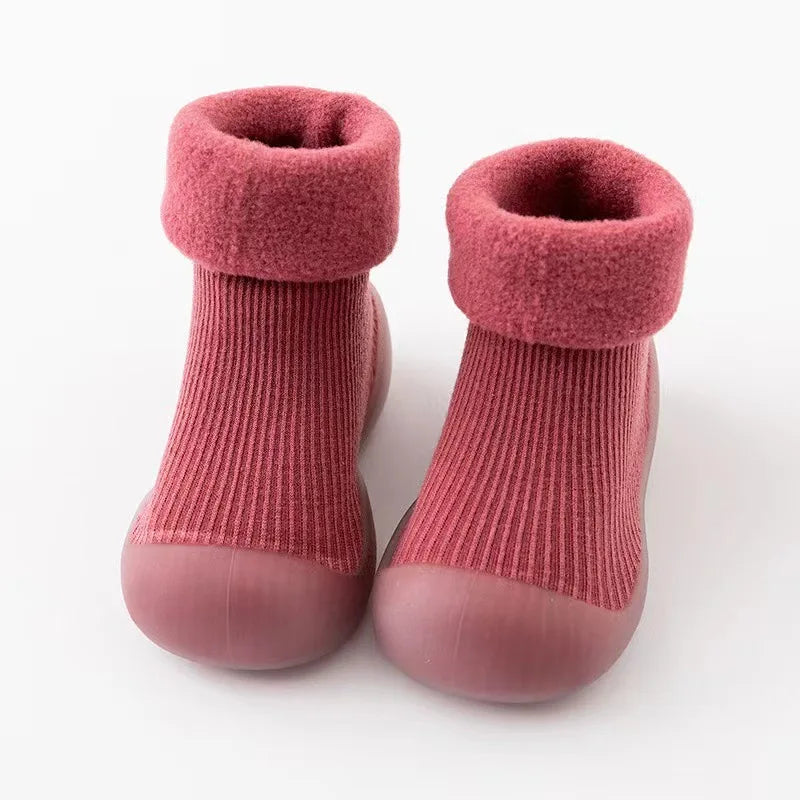 2025 Winter Baby Fleece Sock Soft Shoes