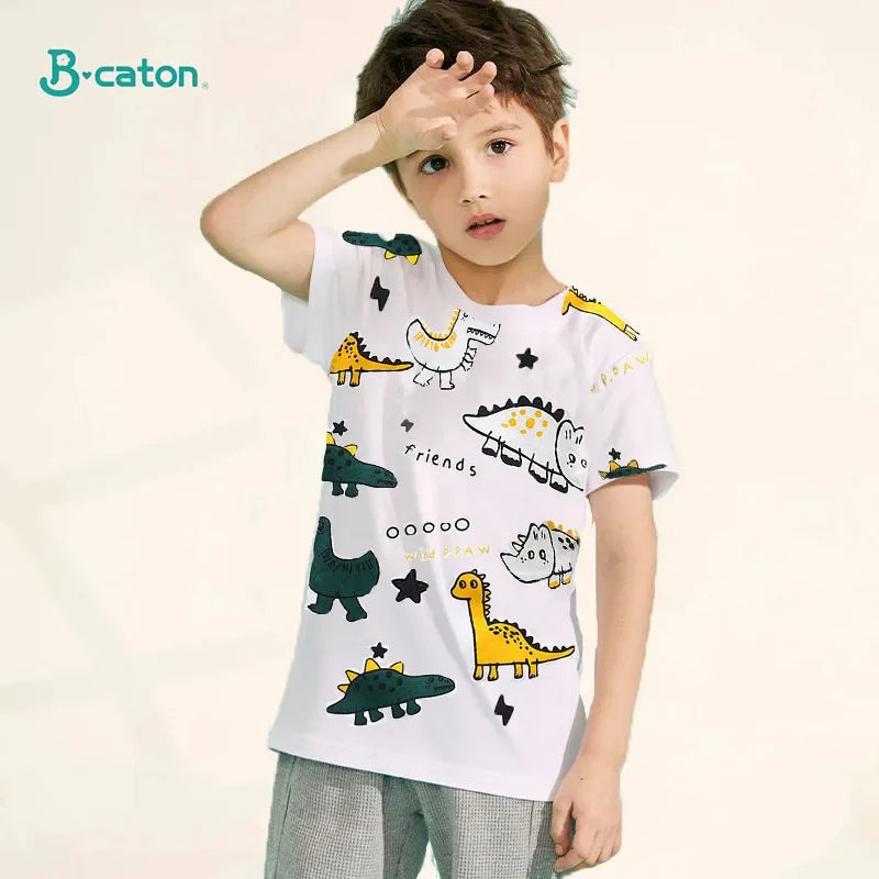 Kids Cartoon Cotton T-Shirt for Boys & Girls | PAMU8