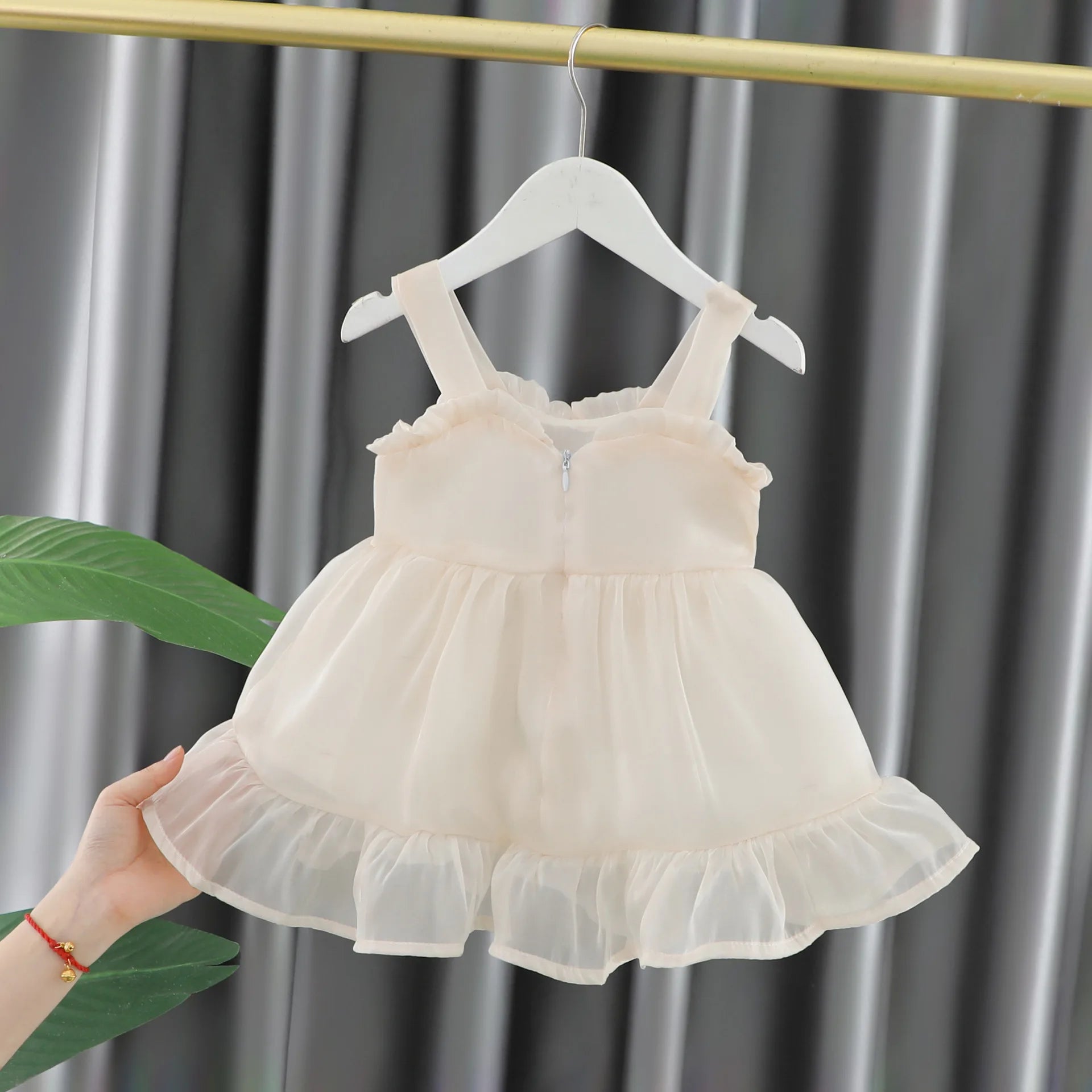 Sweet Bow Silk Princess Dress