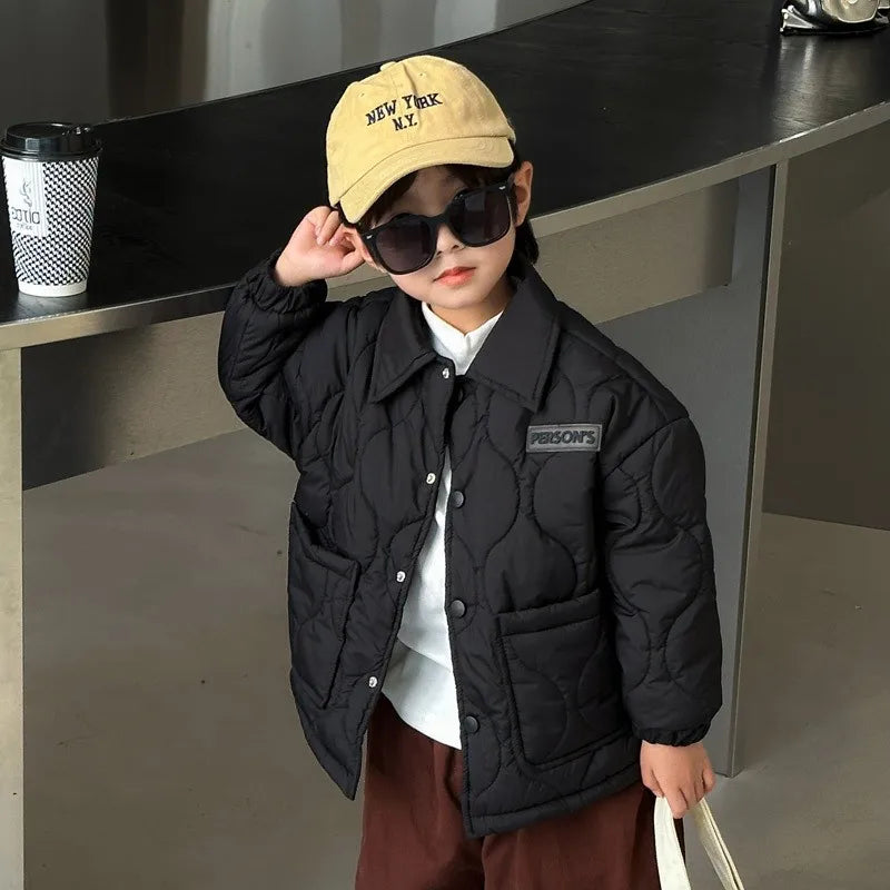 Cozy Plus Velvet Kids Coat