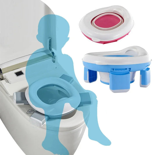 Foldable toddler travel potty for potty training