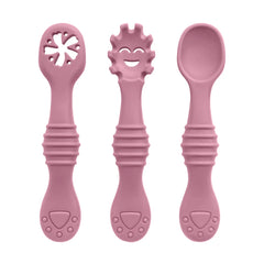 Baby Feeding Spoons, 3-Piece Toddler Utensil Set