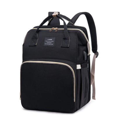 Backpack with Crib Bed & Diaper Bag