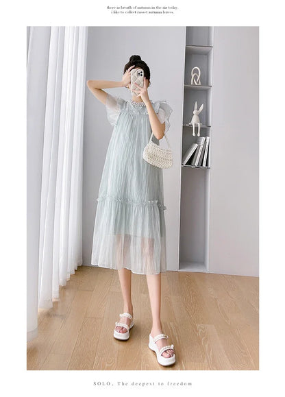 Pregnant Women's A-line Dress