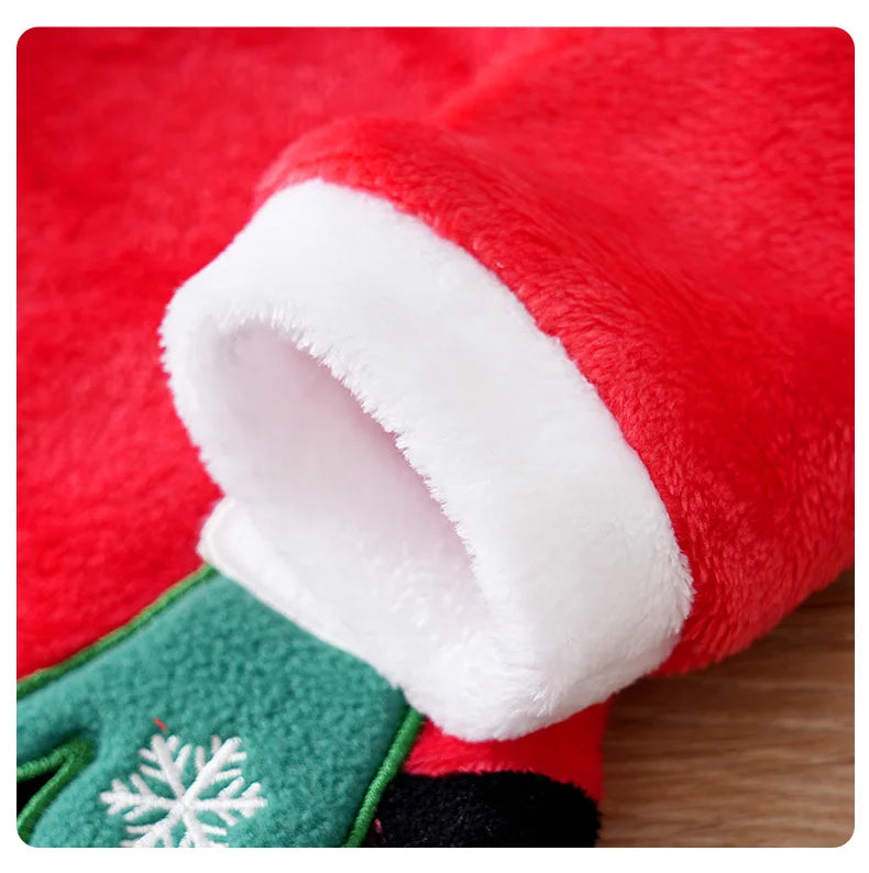 Christmas Soft Flannel Romper