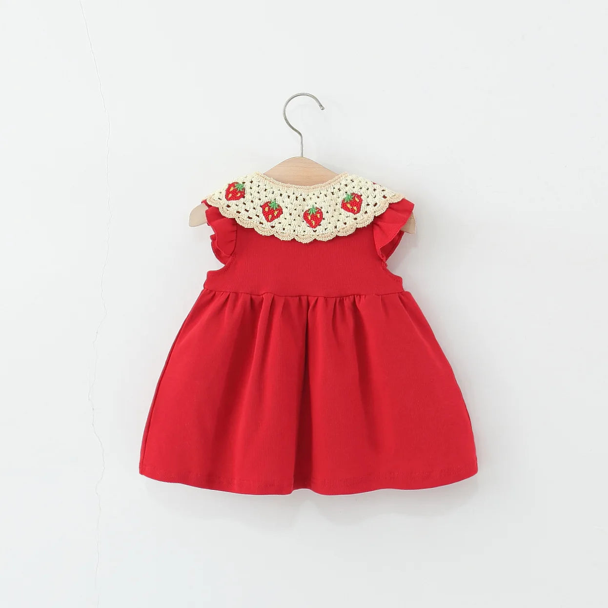 Sleeveless Cotton Baby Girl Dress