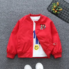 Cartoon Mickey Minnie Kids Jacket