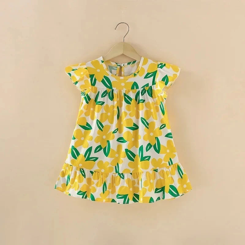 Children Cotton Beach Dress