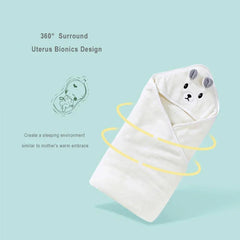 Baby Hooded Bathrobe Towel | Soft Baby Bath Wrap