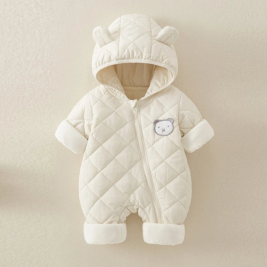 Baby Warm Fleece Jumpsuit