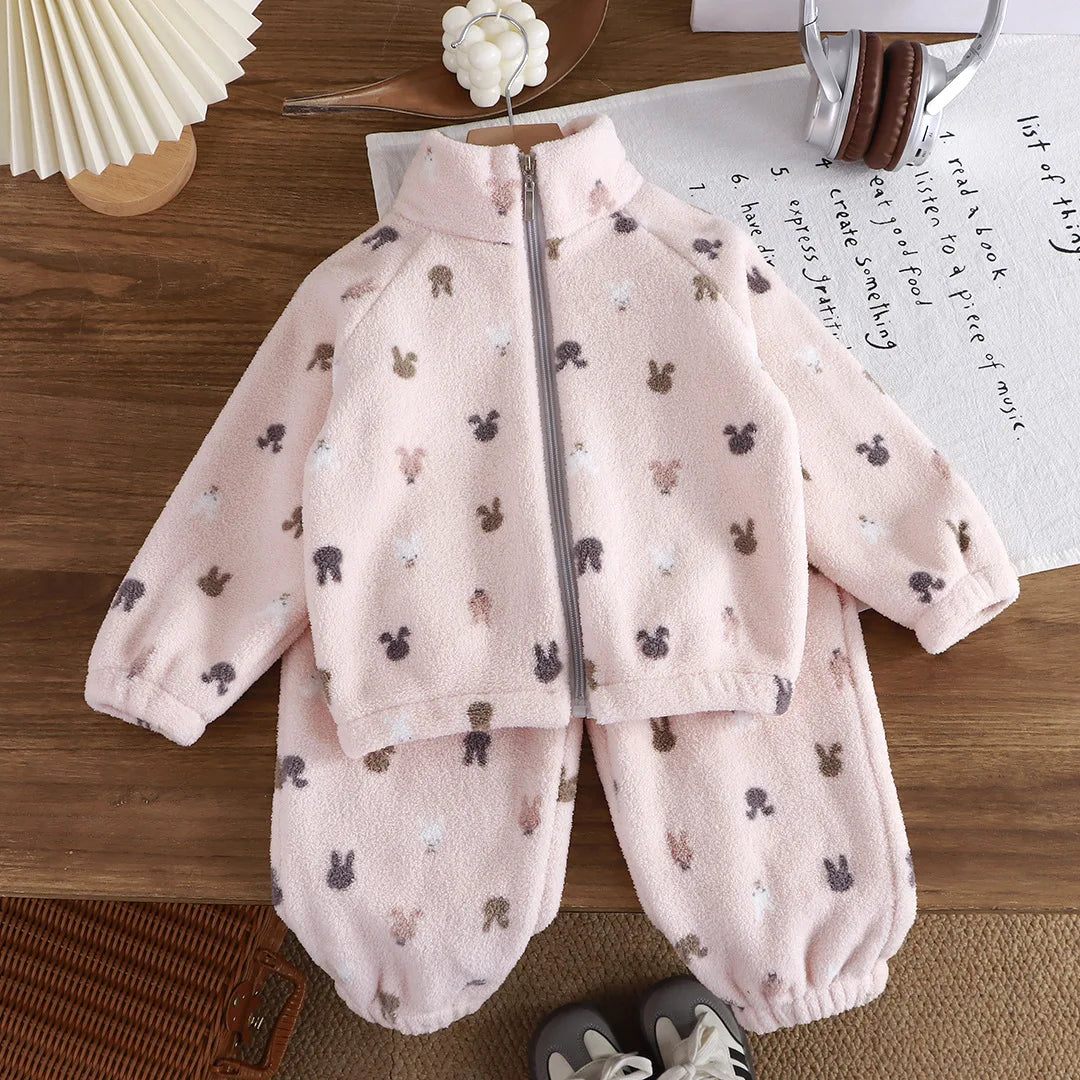 Plush Fleece Two-Piece Set