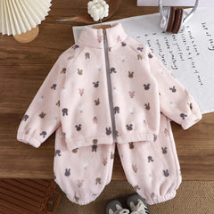 Plush Fleece Two-Piece Set