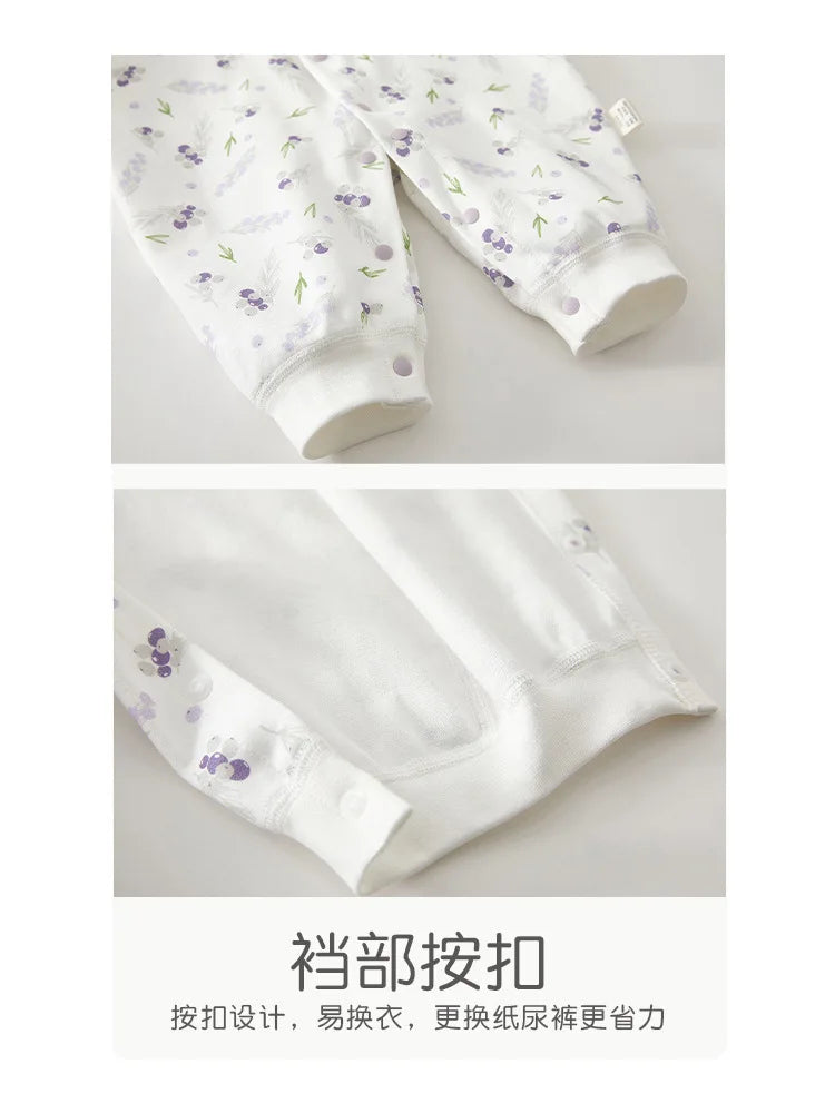 Long Sleeve Infant Cotton Romper