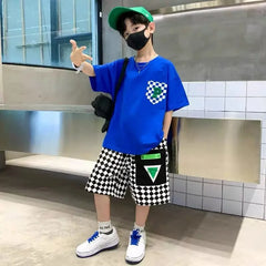 Summer Boys Fashion Outfit Set