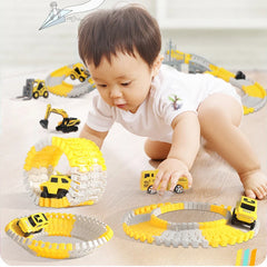 Electric Race Track Toy Set for Kids