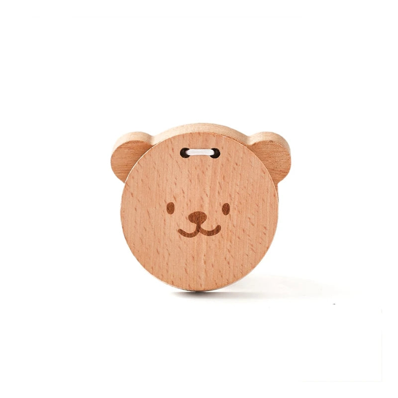 Wooden Rattle Musical Baby Toys