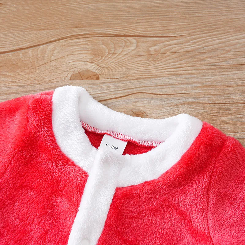 Christmas Soft Flannel Romper