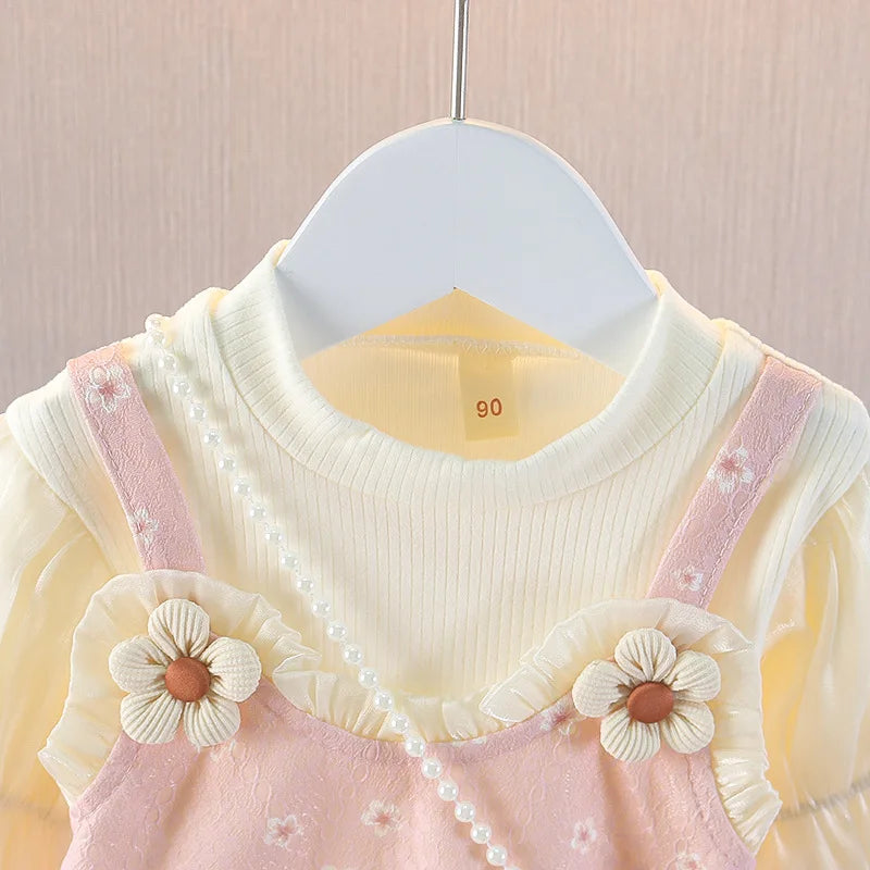 Autumn Floral Bunny Dress
