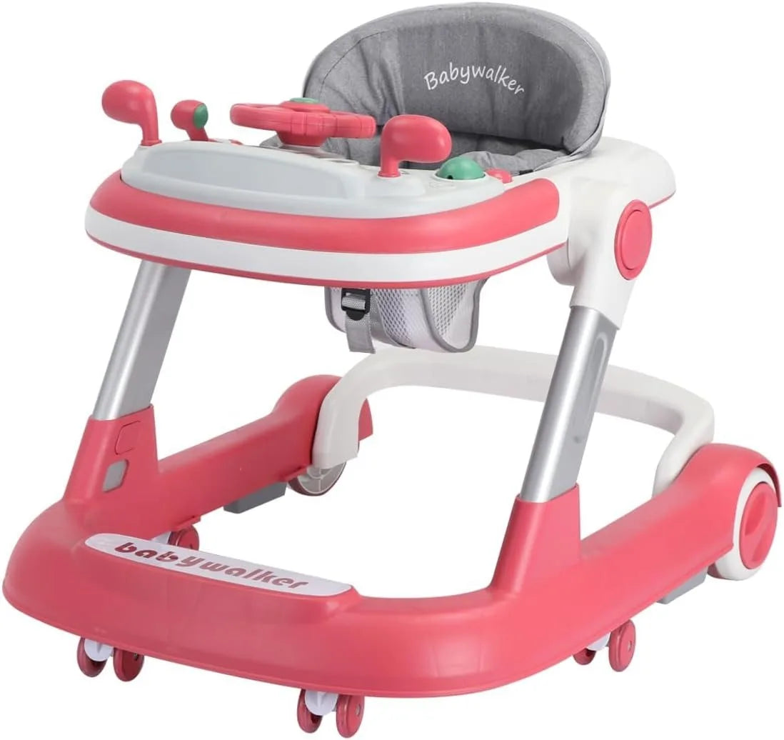 Baby Walker with Removable Feeding Tray