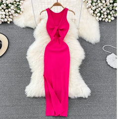 Summer Sleeveless Maternity Dress