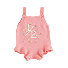 Sleeveless Strap Knit Playsuit
