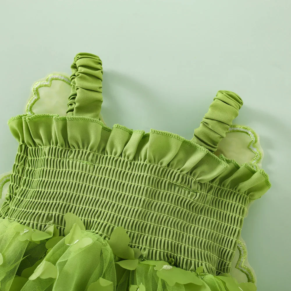Cute Mesh Butterfly Baby Dress