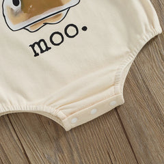 Cow Head Print Outfit