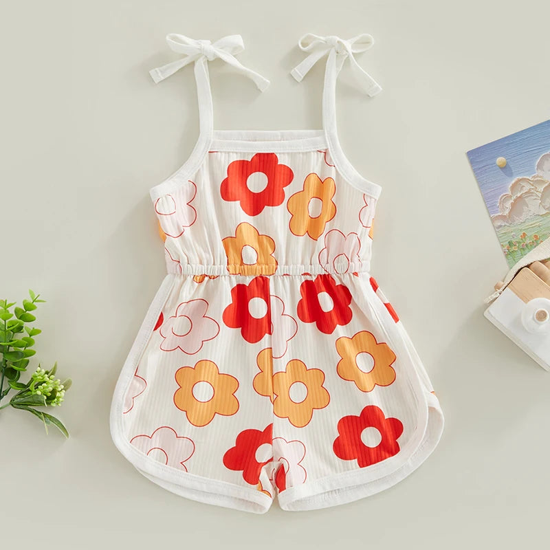 Baby Girl Floral Jumpsuit