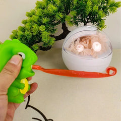 Pinch Frog Dinosaur Sticking Tongue  For Kids - PAMU8