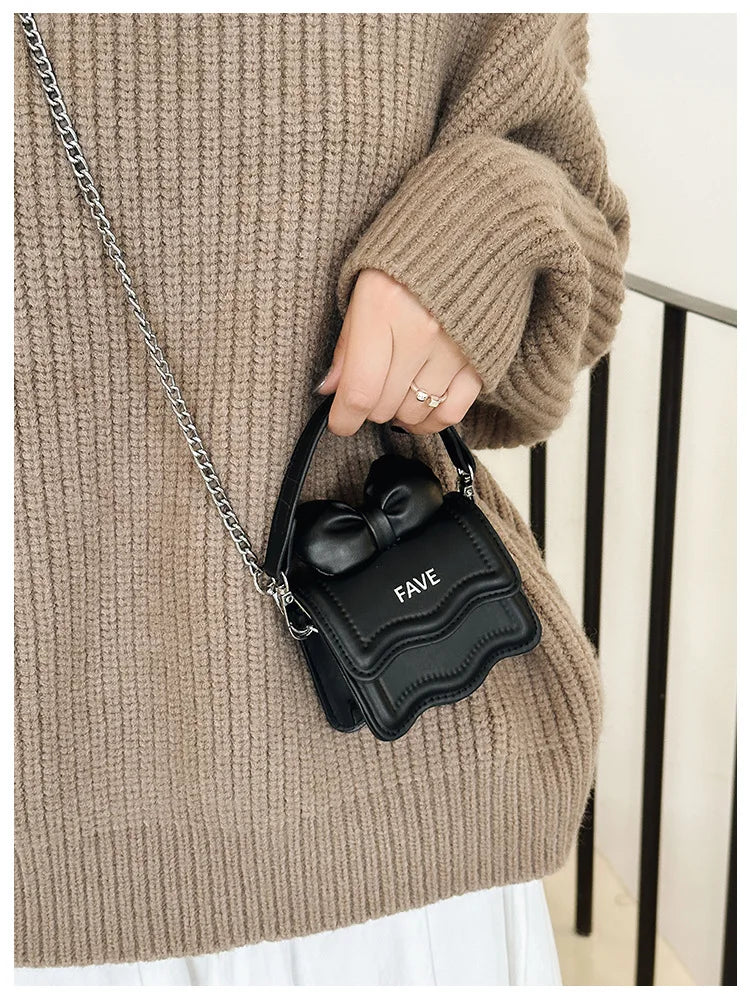 Sweet Bow Shoulder Bags