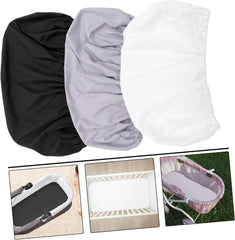 Baby Bassinet Sheets 3-Pack | Soft Universal Fit